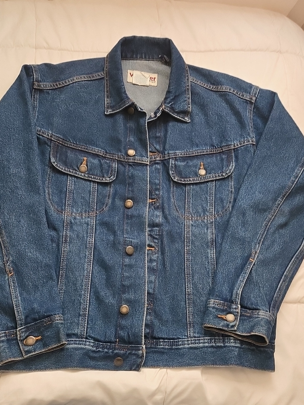 Wranglers Mens Jean Jacket Sz L
